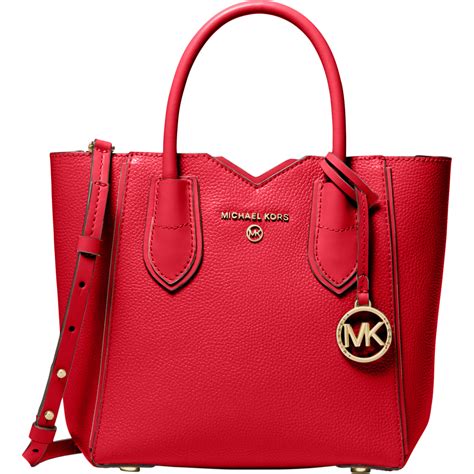 Michael Michael Kors Mae Small Leather Messenger 